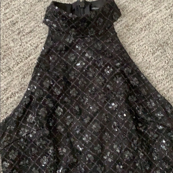 New Pretty little thing black sparkly bodysuit. - Picture 2 of 2